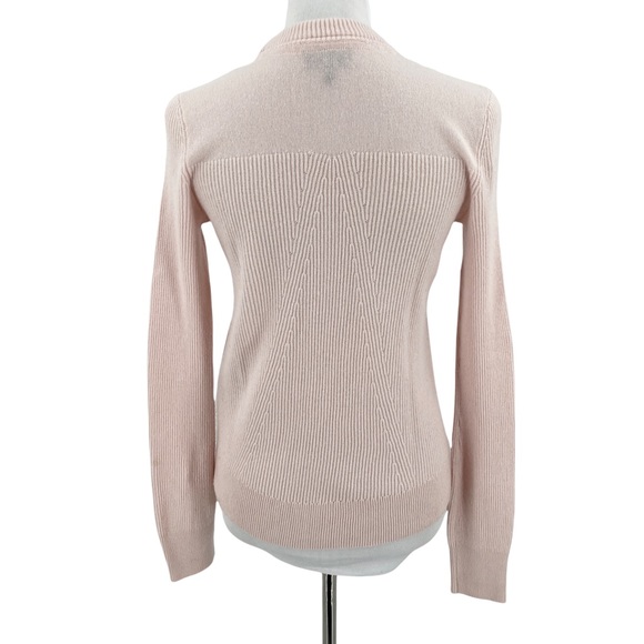 Rag & Bone Light Pink 100% Cashmere Crewneck Sweater - Picture 6 of 10